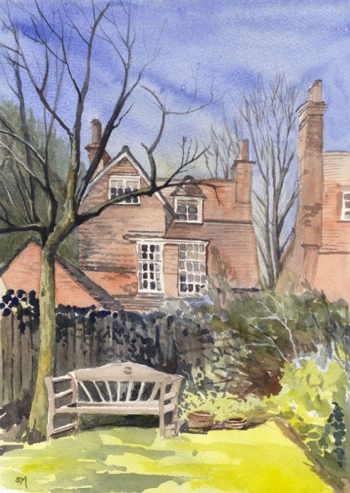 Shirley McLaughlin - Contemporary Watercolour, Bedford Park