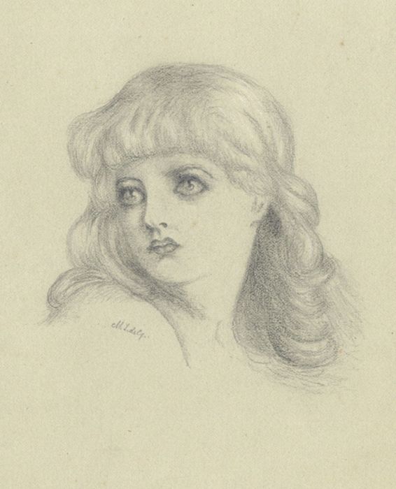 Early 20th Century Graphite Drawing - Portrait of a Woman