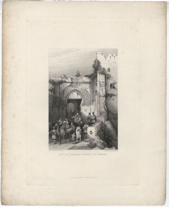 1841 Engravings - Set of 16 Middle Eastern Landscapes