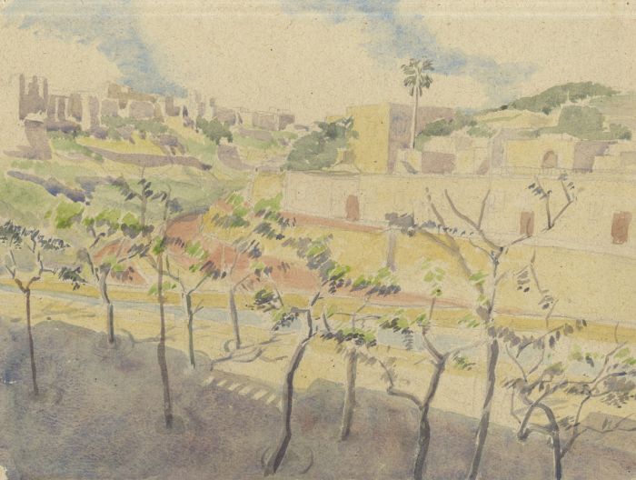 Attrib. to Harold Byrne - Early 20th Century Watercolour, Walls