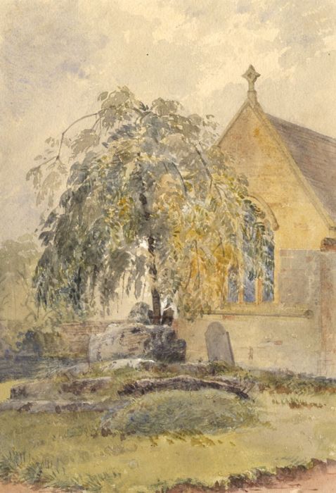 A. M. Sharp - Early 20th Century Watercolour, East Window, Shipston on Stour