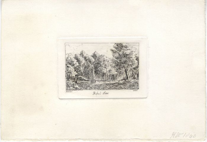 Set of Six Fine 19th Century Etchings