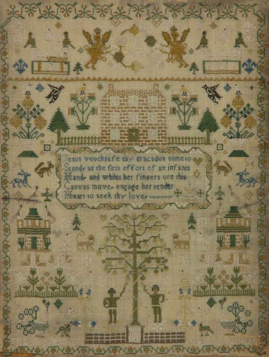 1817 Embroidery - Sampler