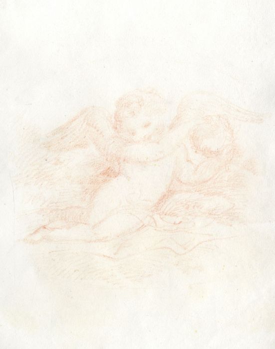 Early 20th Century Sanguine - Cherub