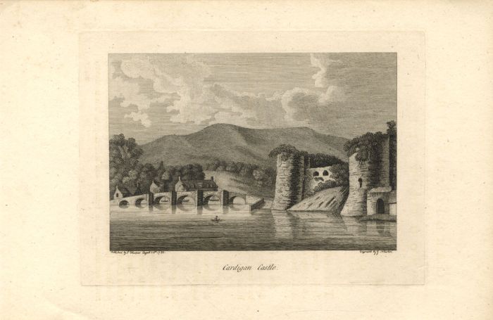 18th Century Engraving - Welsh Views