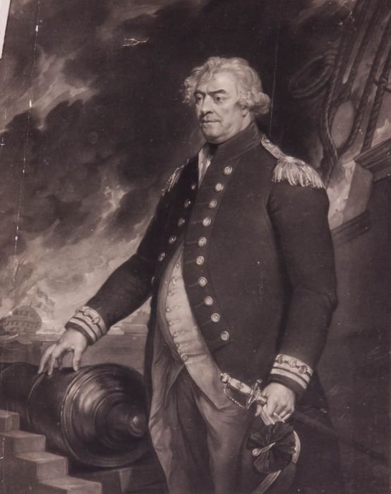 R Earlom - 1798 Mezzotint, After JS Copley The Right Honble Lord Viscount Duncan