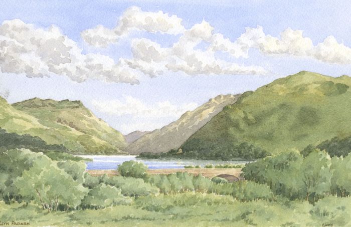 Eileen Lewis - Mid 20th Century Watercolour, Llyn Padarn