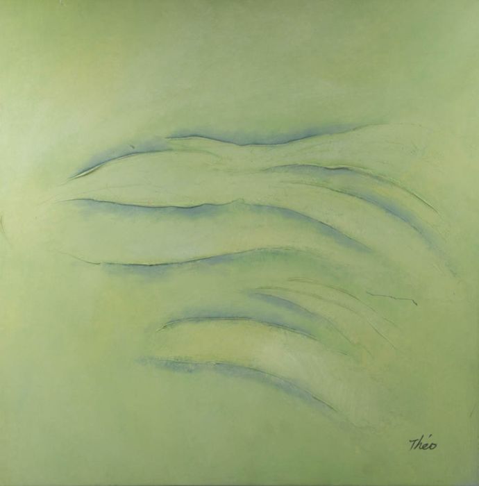 Théo - Contemporary Plaster on Emulsion, Tepid Water