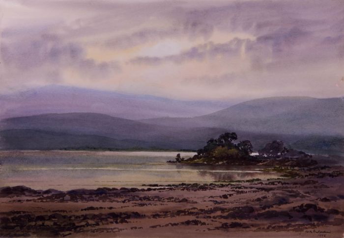 Keith Burtonshaw - 1998 Watercolour, Derwent Water