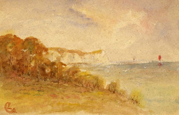 Ethel Gray - Early 20th Century Watercolour, Out to Sea