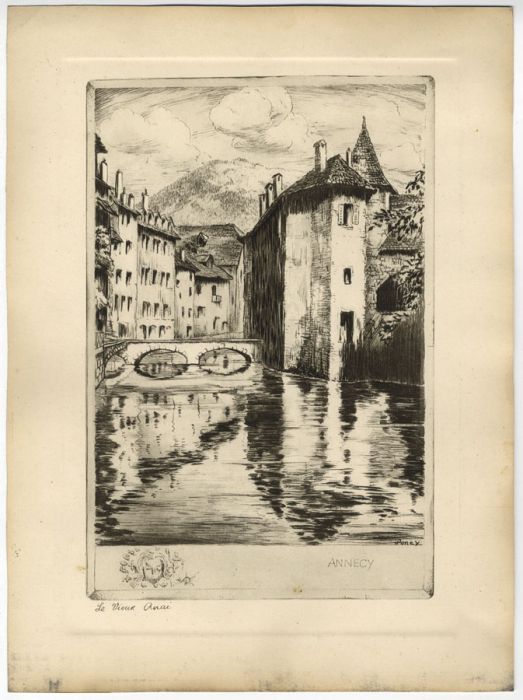 Abel Poney - Early 20th Century Photogravure