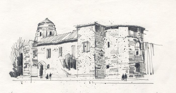 Paul Sharp - 1964 Graphite Drawing, Colchester, Essex