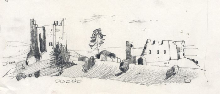 Paul Sharp - 1964 Graphite Drawing, Brough