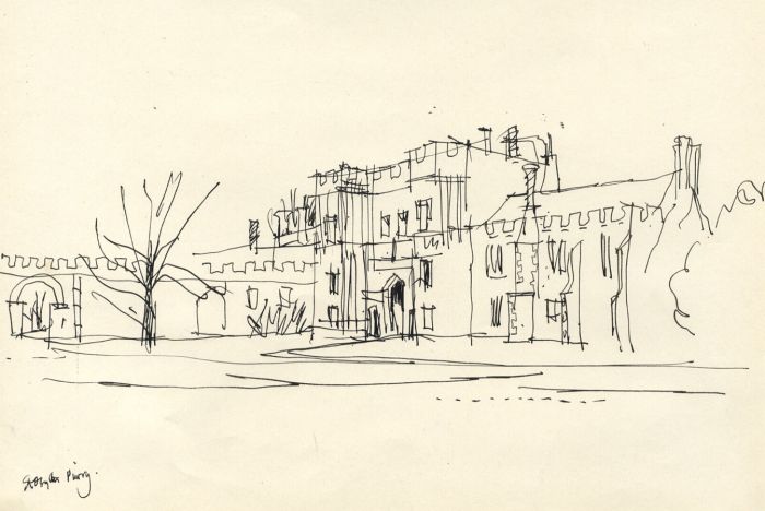 Paul Sharp - Mid 20th Century Pen and Ink Drawing, St Osyth