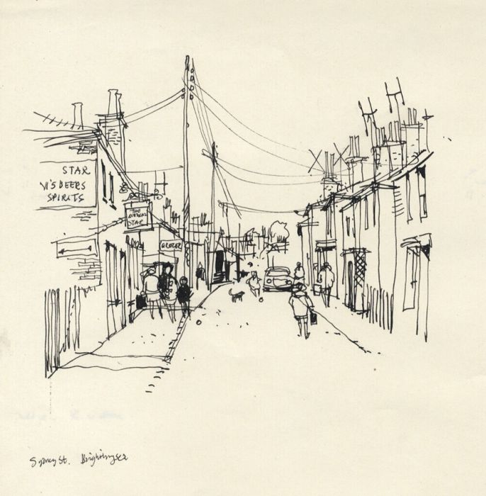 Paul Sharp - Mid 20th Century Pen and Ink Drawing, Brightlingsea
