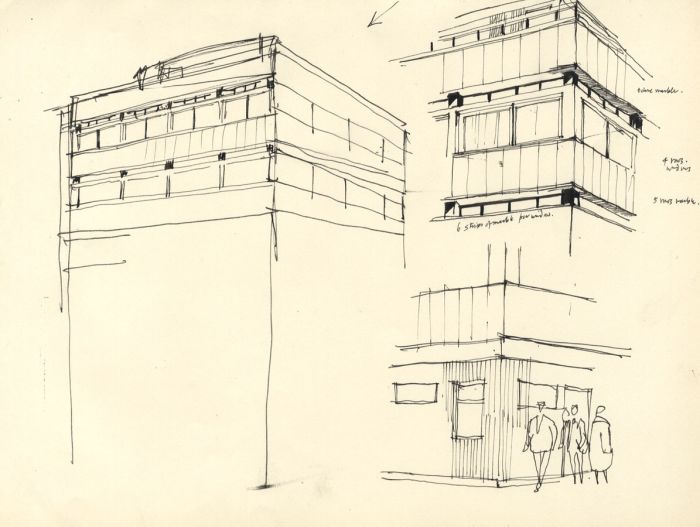 Paul Sharp - Mid 20th Century Pen and Ink Drawing