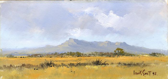 Louis Smit - 1992 Oil, South African Landscape