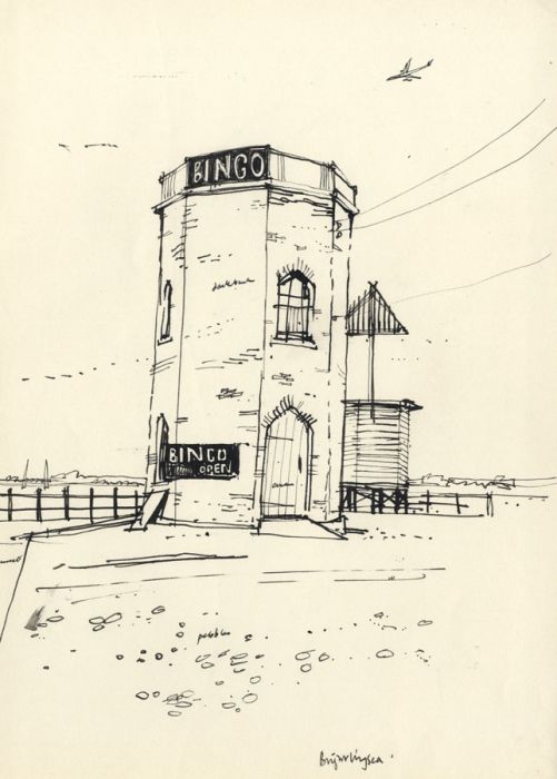 Paul Sharp - Mid 20th Century Pen and Ink Drawing, Brightlingsea