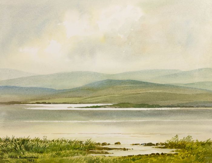 Keith Burtonshaw - 1997 Watercolour, Derwent Water