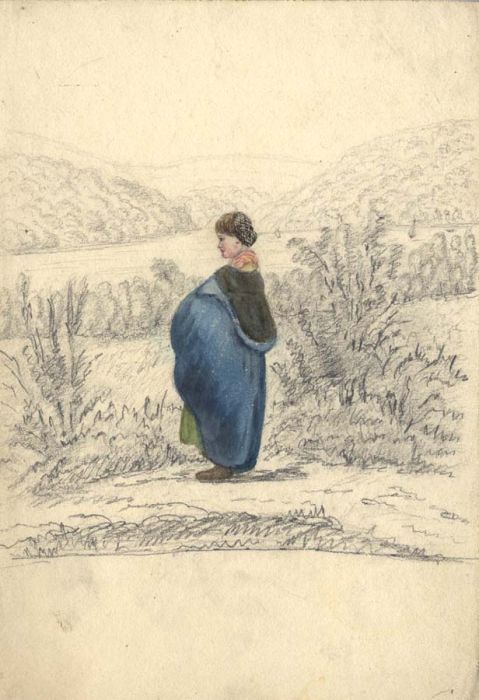 E. W. Baker - 19th Century Graphite Drawing, Spy Hill, nr Cork, Ireland
