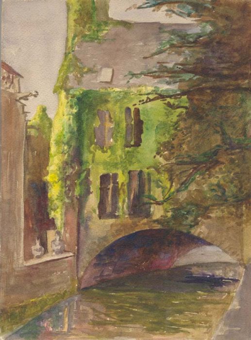 K. Messervy - Mid 20th Century Watercolour, River