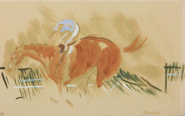 Marigold Armitage - Early 20th Century Watercolour, Rider and Horse