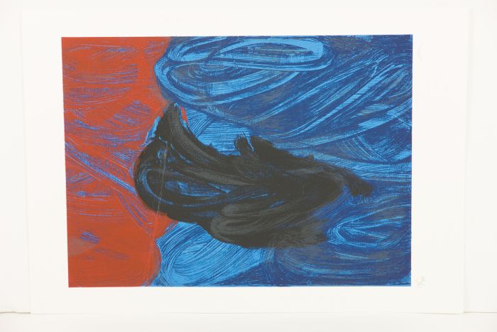 Contemporary Lithograph - Abstract Composition