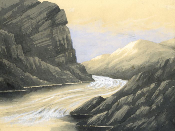 Late 19th Century Watercolour - Trollhättan