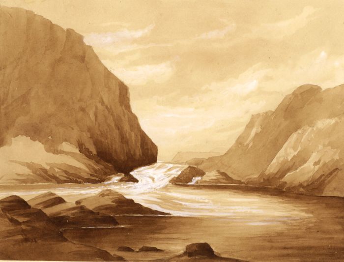 Late 19th Century Watercolour - Trollhättan