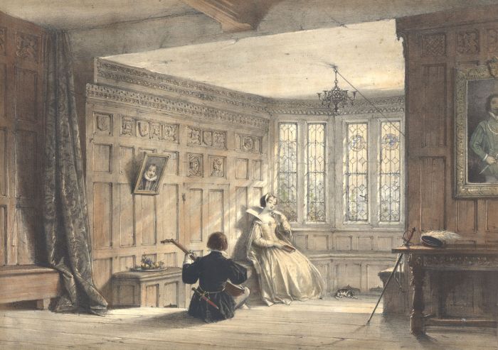 19th Century Lithograph - Haddows, Derbyshire