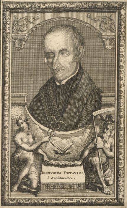 17th Century Engraving - Dionysius Petavius [Denis Pétau]