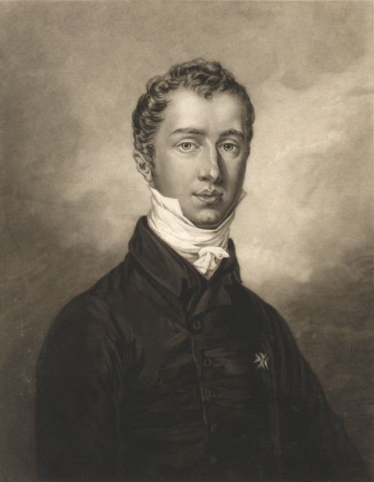 19th Century Mezzotint - Leopold I