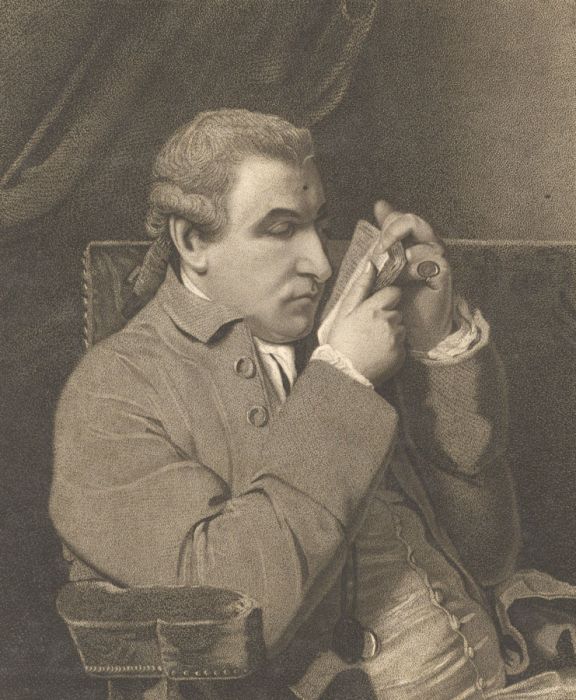 James Hardy - 18th Century Mezzotint, Joseph Baretti