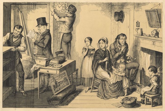 George Cruickshanks - Set of 8 Lithographs, The Bottle
