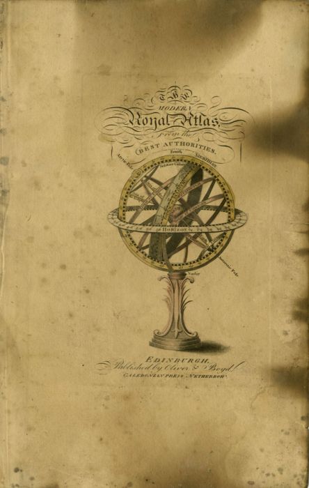 Samuel John Neele - Rare 1807 Engraving, Modern Royal Atlas - 25 Pages