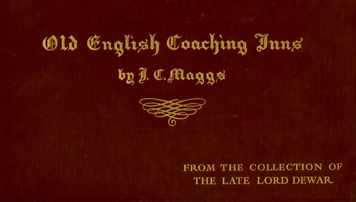 Early 20th Century- Folio, Lithographs Depicting Old English Coaching Inn Scenes