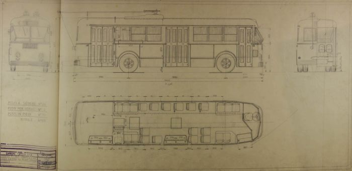 1956 Graphite Drawing - Alfa Romeo Technical Drawing