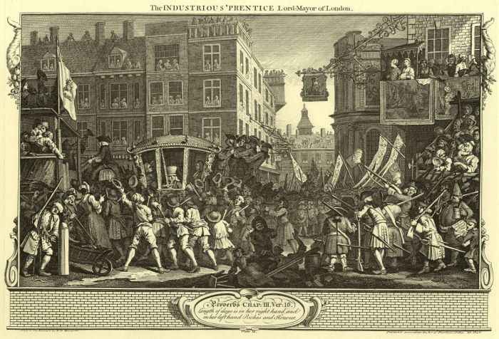 1978 Etching - Industry and Idleness
