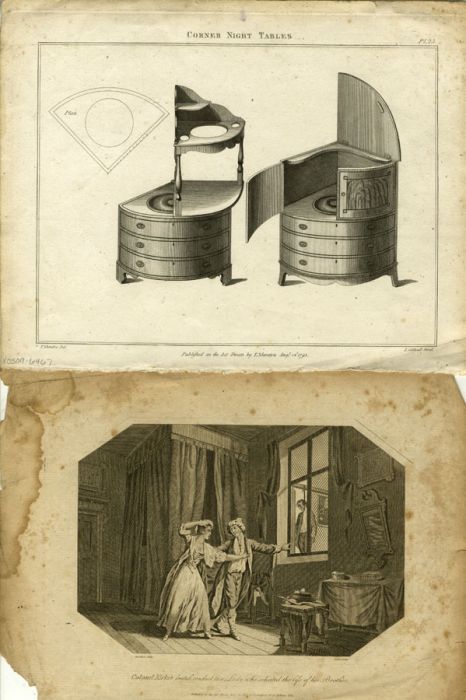 Set of Six 19th Century Etchings and Engravings