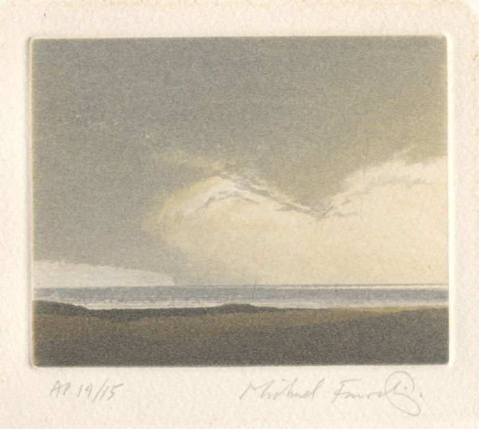 Michael Fairclough - Contemporary Aquatint, Coastline II