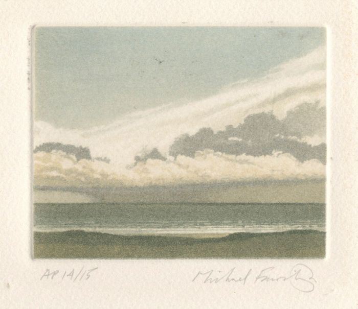Michael Fairclough - Contemporary Aquatint, Coastline I