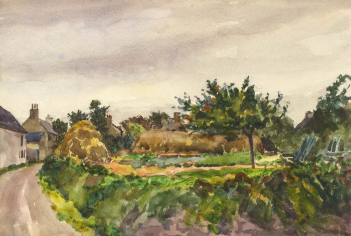 Alexander Brantingham Simpson RI - 1935 Watercolour, La Floury