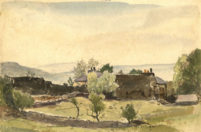 Oliver Hall RA RWS RE - Mid 20th Century Watercolour, Early Summer near Bardsea