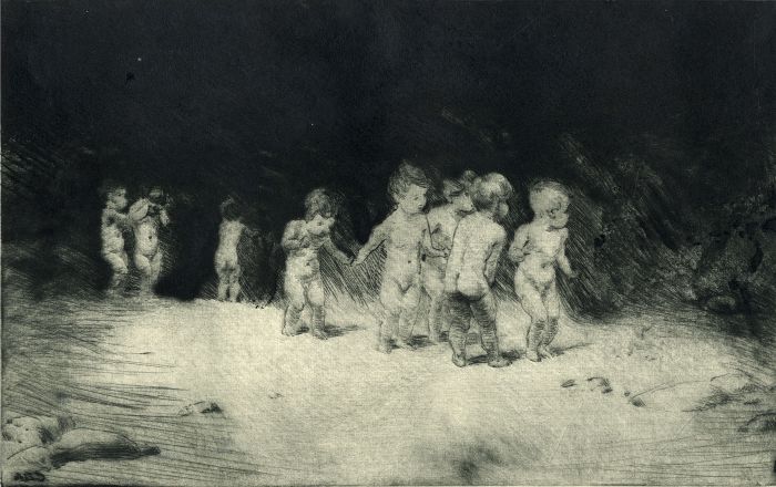 Alexander Brantingham Simpson RI - Early 20th Century Etching