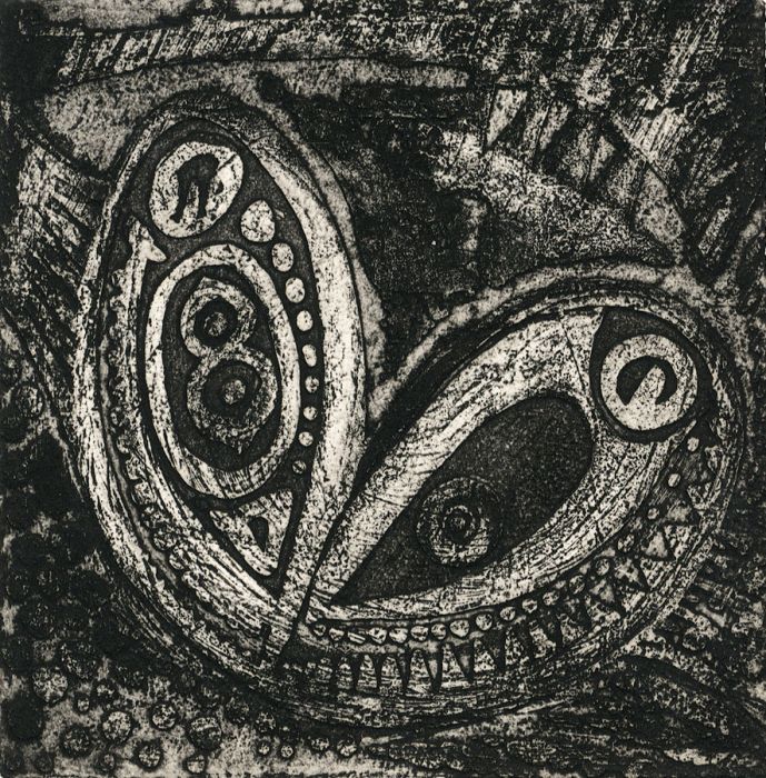 Peter Carreras - Abstract Contemporary Etching