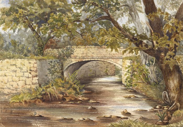 E.H. Lawson - Late 19th Century Watercolour, A Country Scene