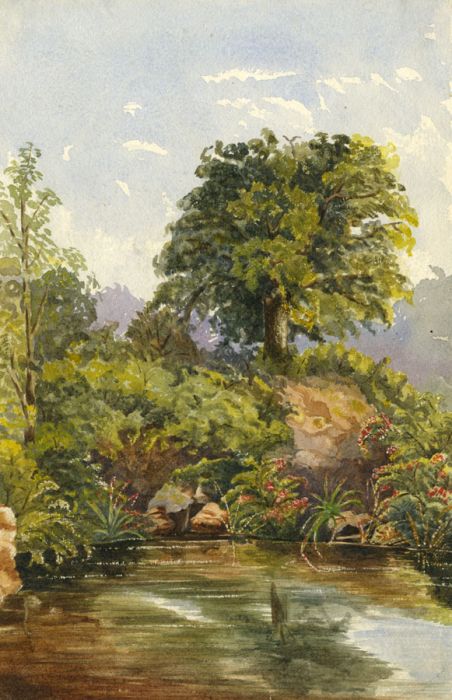 E.H. Lawson - Late 19th Century Watercolour, Pond