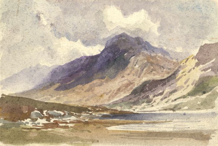 C.E. Hannaford RBA - Early 20th Century Watercolour, Highland Landscape