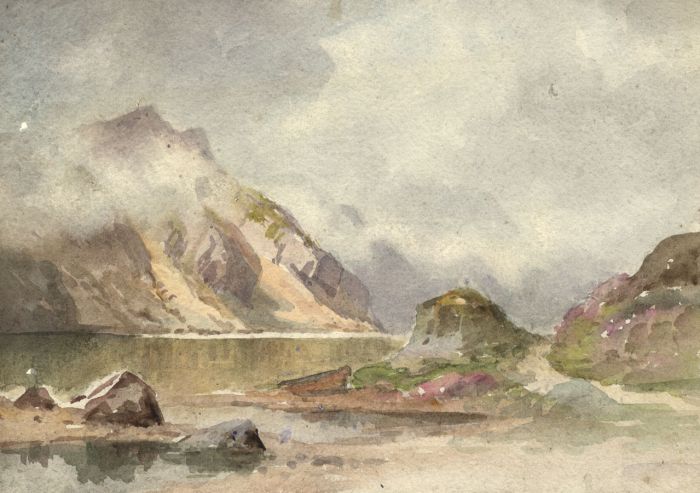 C.A. Hannaford RBA - Mid 20th Century Watercolour, Cloudy Day