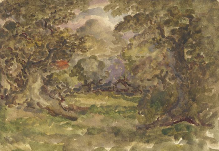 Harold Hope Read - Mid 20th Century Watercolour, Cottage in Landscape